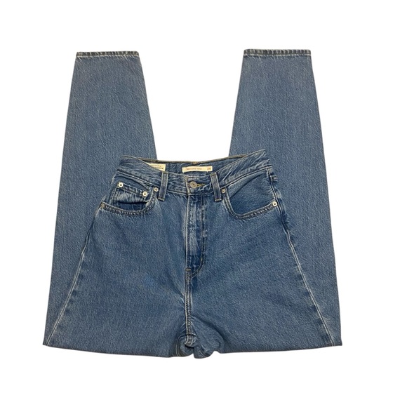 Levi's Premium High Loose Taper Blue Jeans 24 - Picture 3 of 13